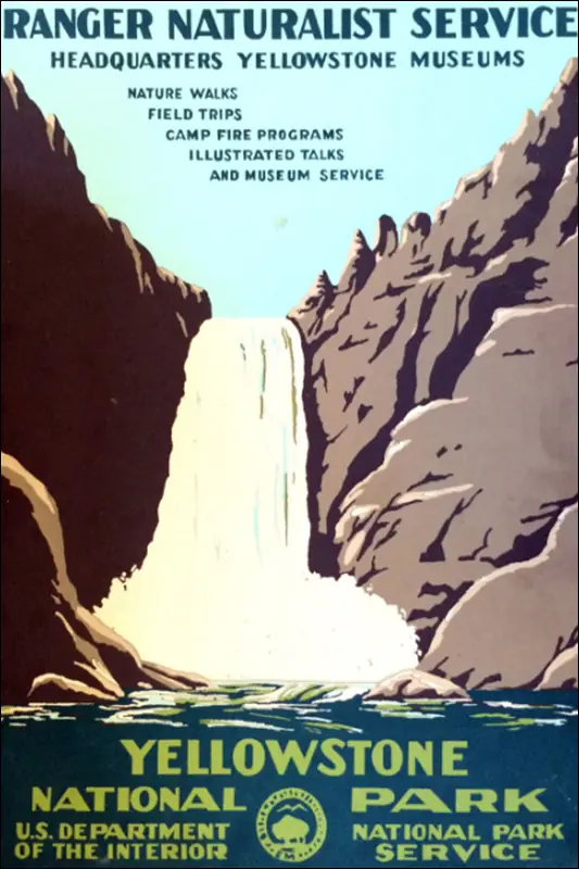 Реклама Йеллоустонского национального парка