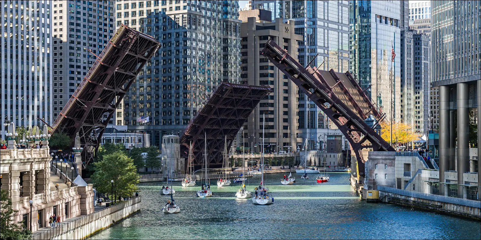 Мосты на реке Чикаго