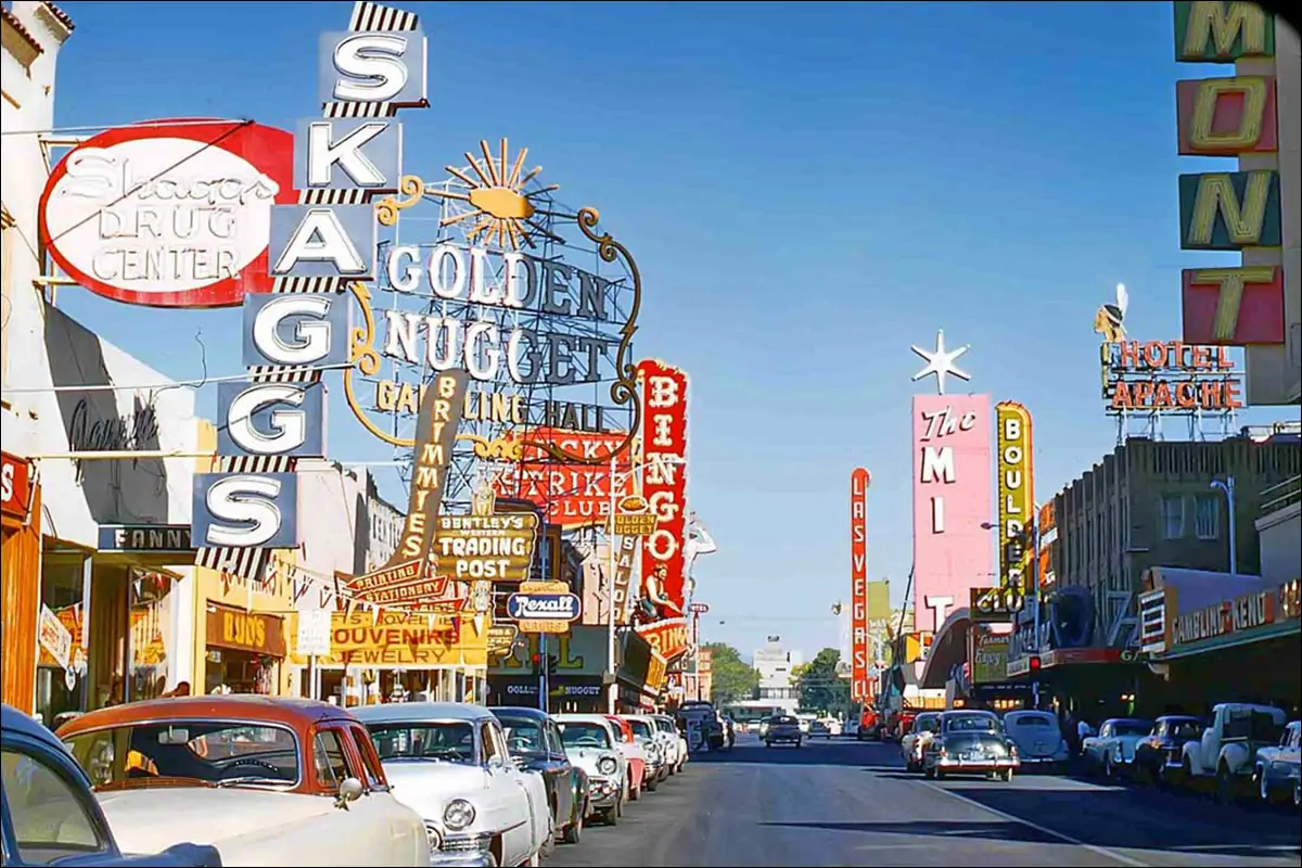 Лас-Вегас 1957 год