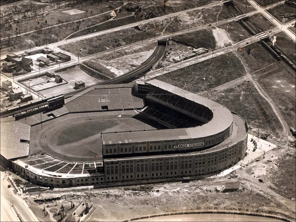 Стадион Янки в 1923 году