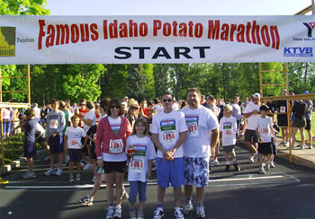 Картофельный марафон в штате Айдахо, США