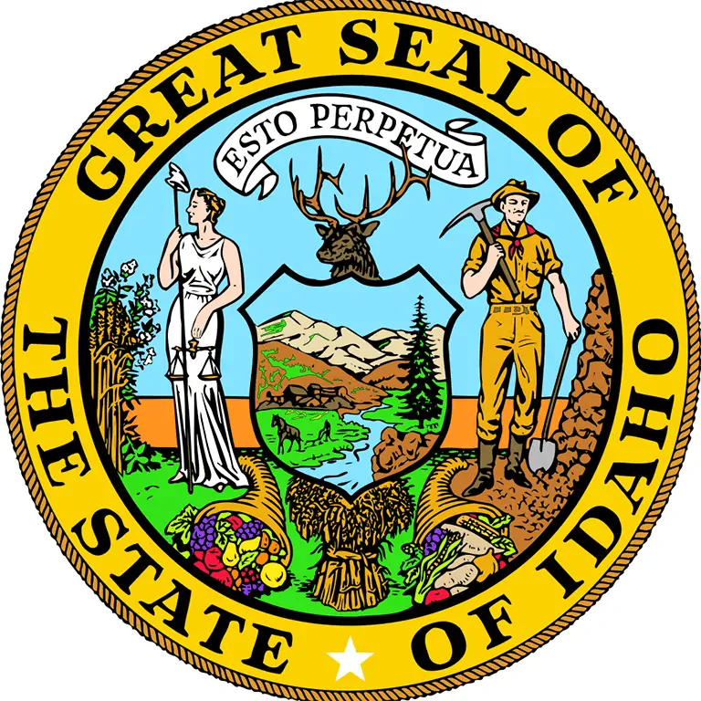 Герб штата Айдахо