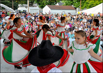 Праздник мексиканской культуры в Топике