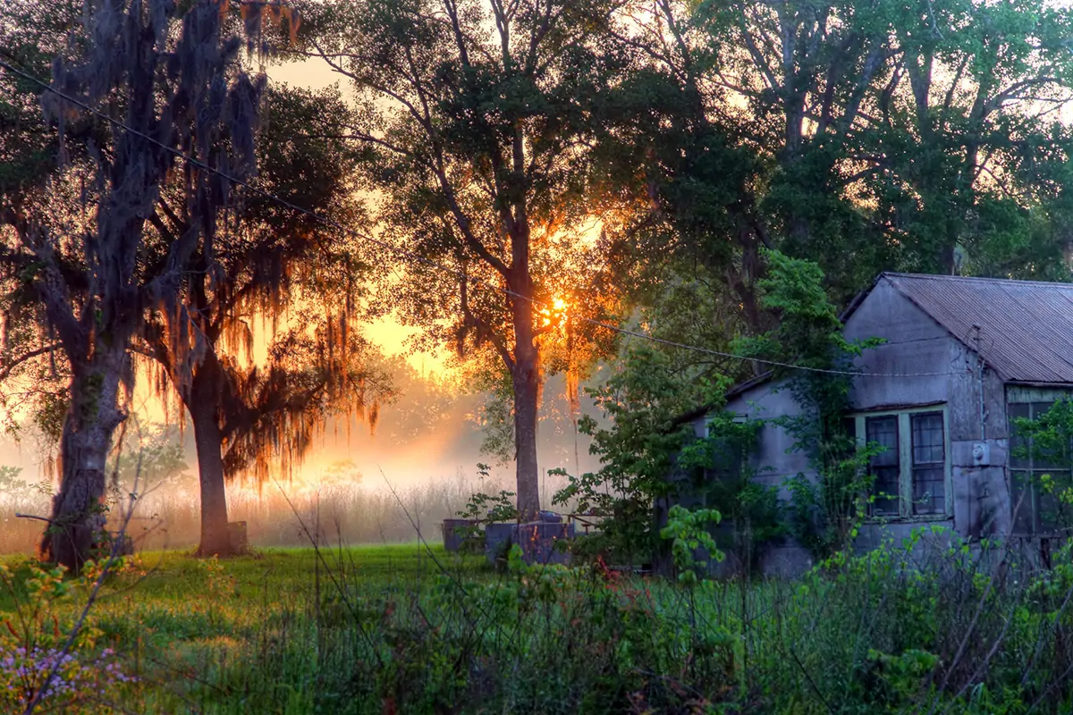 Сельский дом в Луизиане