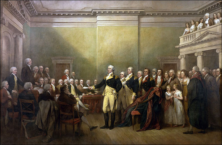 Отставка Джорджа Вашингтона