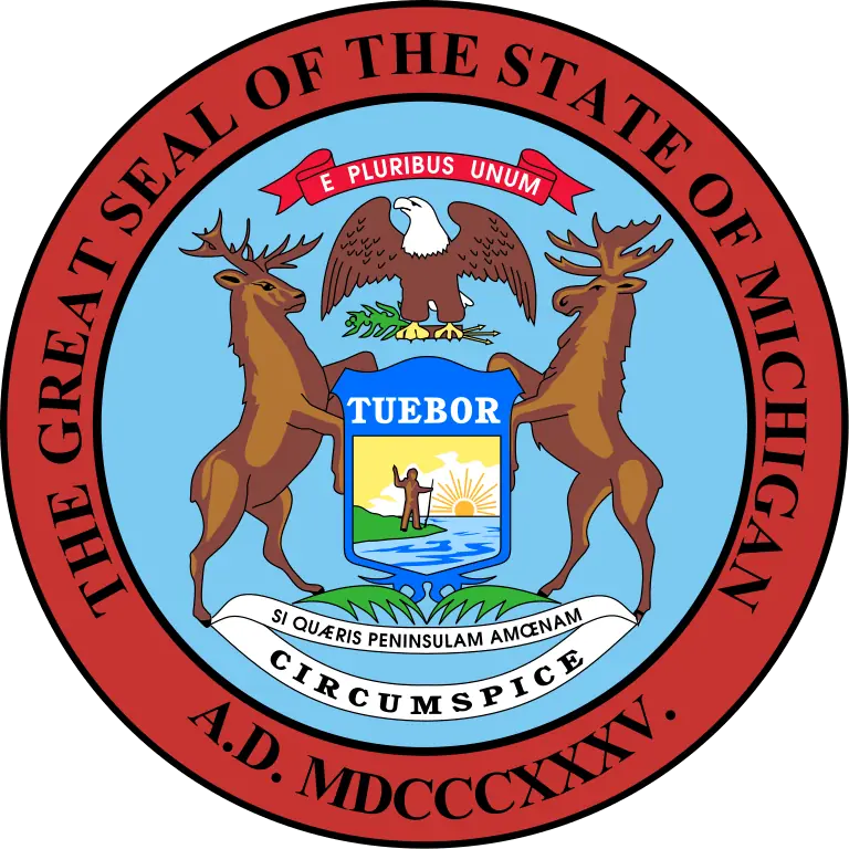 Герб штата Мичиган
