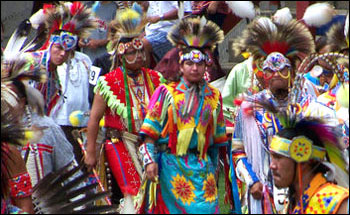 Индейский праздник в Небраске
