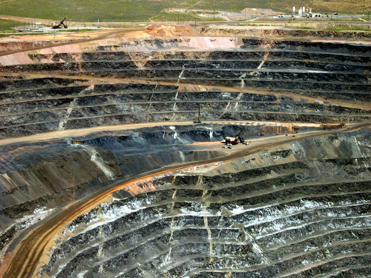 Добыча золота в штате Невада, США