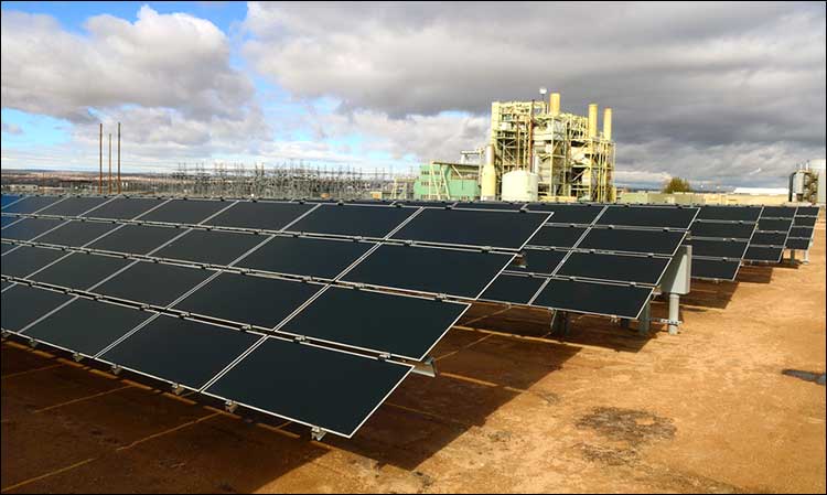 Солнечная электростанция в Нью-Мексико