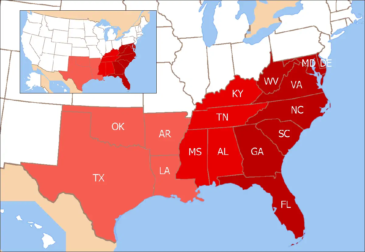 Южные штаты США