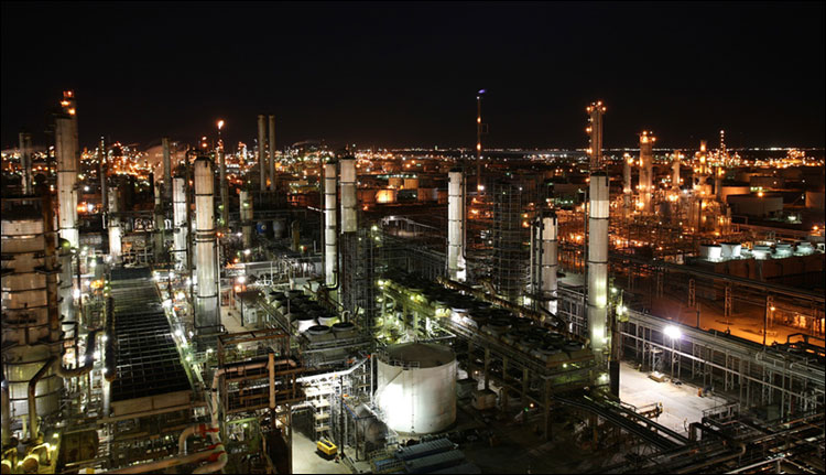 Нефтеперерабатывающий завод в Техасе