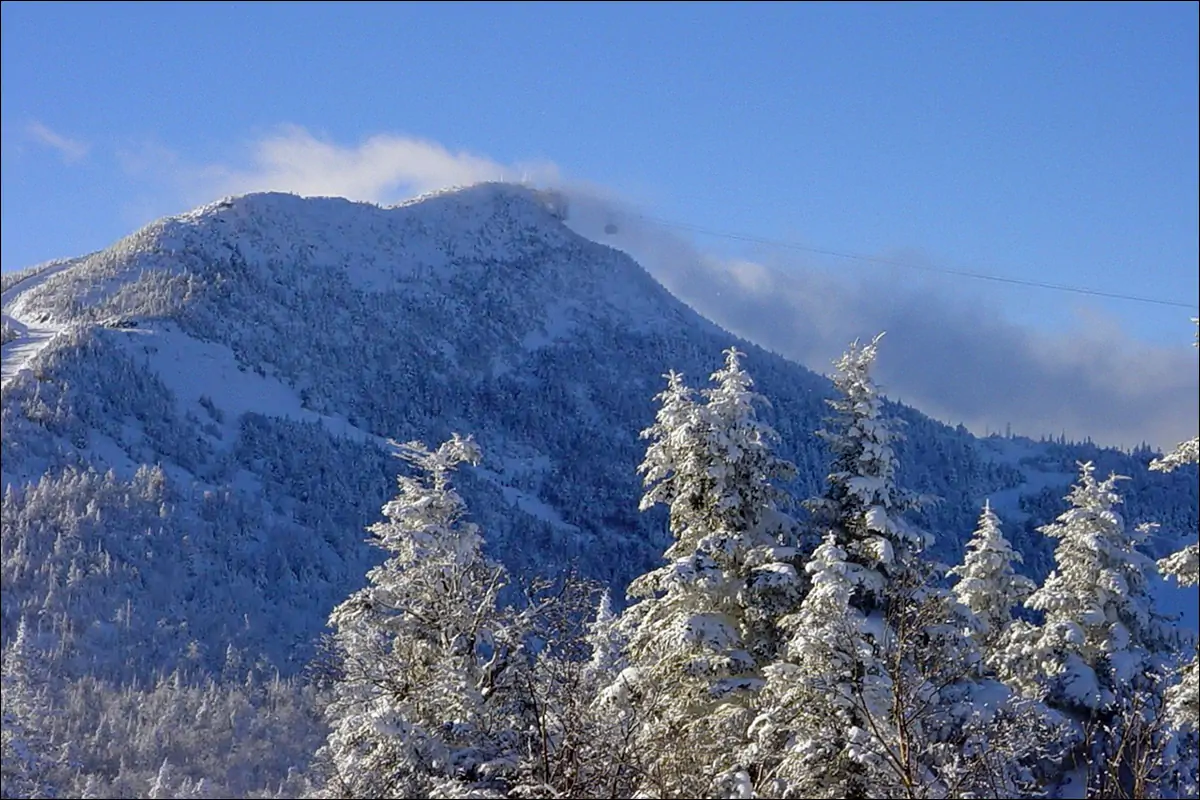 Зимой в Зеленых горах Вермонта
