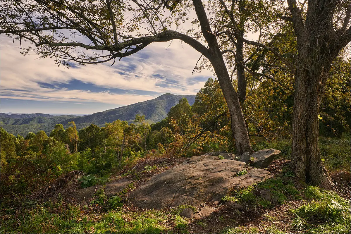 Горы Блу-Ридж в Вирджинии