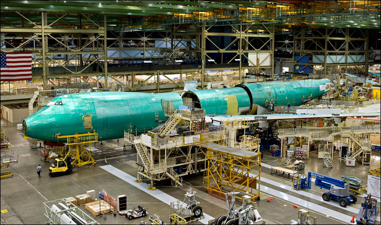 Завод Boeing в Сиэтле